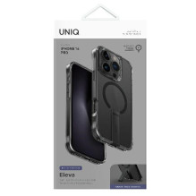 Uniq Eleva su Vertica stovu iPhone 16 Pro - juodas