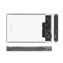 Orico 2139C3 2,5 colio HDD / SSD USB-C 5Gb / s disko įrenginys – skaidrus