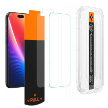 Spigen Glas.TR EZ Fit Pro Tempered Glass for iPhone 16 Pro / 17 / 17 Pro - Transparent