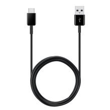 Samsung EP-DG950CBE USB-A - USB-C kabelis 1.2m (urmu - pakaitinė pakuotė) - juodas