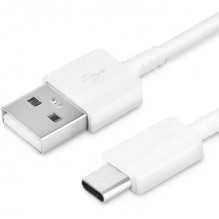 Samsung EP-DG970BWE USB-A - USB-C kabelis 1,5 m (OOB masinis - pakaitinė pakuotė) - baltas