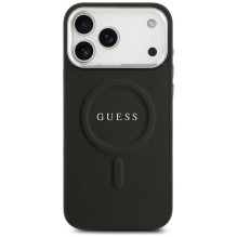 „Guess“ klasikinis „MagSafe“ dėklas, skirtas „iPhone 17 Pro Max“ – juodas