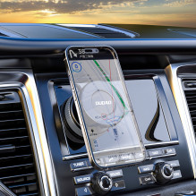 Dudao F24PRO MagSafe Compatible Car Holder with Suction Cup for Windshield or Dashboard - Black