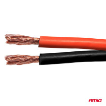 Dviejų gyslų garsiakalbių kabelis CCA 2x0.5mm2 100m 2.5A AMIO-04456