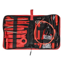 Radio, upholstery and clip removers, large set with bag, 40 pcs. AMIO-04747
