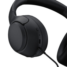 QCY H3 Over-Ear Headphones with ANC and Bluetooth 5.4 - Black