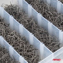 Didelis plastiko sąvaržėlių rinkinys, 3000 vnt. AMIO-04743