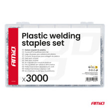 Didelis plastiko sąvaržėlių rinkinys, 3000 vnt. AMIO-04743