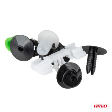 Vidutinio dydžio automobilių spaustukų ir kaiščių rinkinys, 290 vnt. AMIO-04742 Vidutinio dydžio automobilių spaustukų ir kaiščių rinkinys, 290 vnt. AMIO-04742