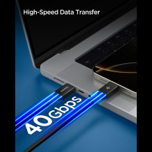 Spigen Essential EB24015CC USB-C / USB-C 240W 150cm Cable - Black