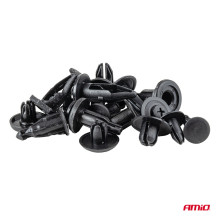 Set of small car clips and pins 190 pcs AMIO-04736