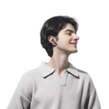 QCY AilyBuds Pro+ į ausis įdedamos ausinės su ANC LDAC IPX5 Bluetooth 5.3 - juodos