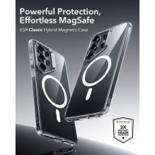ESR Classic Hybrid MagSafe Case for Samsung Galaxy S26 Ultra - Transparent