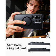 ESR klasikinis hibridinis „MagSafe“ dėklas, skirtas „Samsung Galaxy S26 Ultra“ – juodas