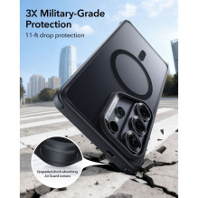 ESR klasikinis hibridinis „MagSafe“ dėklas, skirtas „Samsung Galaxy S26 Ultra“ – juodas