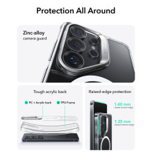 ESR Classic Hybrid Kickstand MagSafe Case for Samsung Galaxy S26 Ultra - Clear