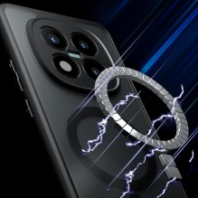 „Tech-Protect MagMat MagSafe“ dėklas, skirtas „Xiaomi Poco M8 Pro“ / „Redmi Note 15 Pro+ 5G“ – juodas