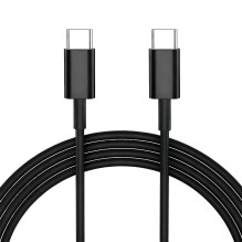 „Tech-Protect NCA45W-GAN“ 2 prievadų 45 W sieninis įkroviklis su USB-C laidu – juodas