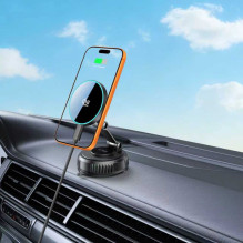 „Tech-Protect V8“ magnetinis „MagSafe“ 25 W automobilinis įkroviklis – juodas