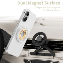 Tech-Protect MMR700 Lamano MagSafe Magnetic Phone Holder - Gray and Gold