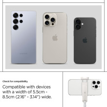 „Spigen S541W“ „Bluetooth“ asmenukių lazda – balta