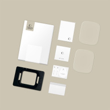 „Tech-Protect Supreme Set+“ 2 hidrogelio folijos dėklas, skirtas „Apple Watch 44 mm“ laikrodžiui