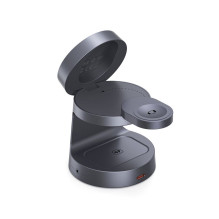 „Tech-Protect QI2.2-25W-A48“ 3in1 magnetinis belaidis įkroviklis – tamsiai mėlynas