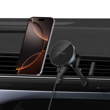 „Tech-Protect mm15W-V5“ magnetinis „MagSafe“ automobilio laikiklis oro išleidimo angai – juodas
