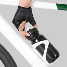 Wozinsky WRR-01M dviratininko pirštinės, M dydis - juodos