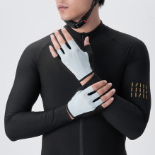 Wozinsky WRR-02L dviratininko pirštinės, L dydis, pilkos