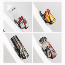 Wozinsky WUR-01BR Bike Bottle Holder Basket - Black and Red