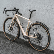 Wozinsky WBR-01 universalus reguliuojamas dviračio sparnas - juodas