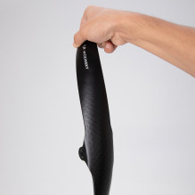 Wozinsky WBR-01 universal adjustable bicycle fender - black