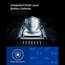 „Spigen Essential EE673EU“ 3 prievadų 67 W sieninis įkroviklis – baltas