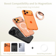 Tech-Protect MMR400 Lamano Magnetic Ring for Phone - Rose Gold