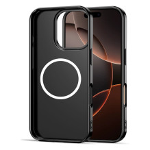 „Tech-Protect Lamano MagSafe“ dėklas, skirtas „iPhone 16 Pro“ – juodas ir raudonas