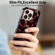 „Tech-Protect Lamano MagSafe“ dėklas, skirtas „iPhone 16 Pro Max“ – juodas ir raudonas