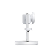 „Joyroom JR-W23 Qi2 4-in-1“ stalinis įkroviklis su įmontuota indukcine naktine lempute – baltas