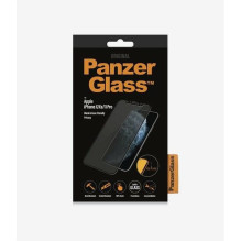 PanzerGlass E2E Super+ privatumo grūdintas stiklas, skirtas iPhone X / XS / 11 Pro - su juodu rėmeliu