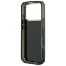 Guess IML 4G Script Metal case for iPhone 17 Pro Max - black