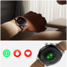 Joyroom Classic Series JR-FC2 Pro Smartwatch with Call Answering Function - Silver