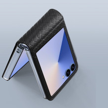 „Dux Ducis Bril“ dėklas, skirtas „Samsung Galaxy Z Flip 7“ – juodas „Dux Ducis Bril“ dėklas, skirtas „Samsung Galaxy Z Flip 7“ – juodas