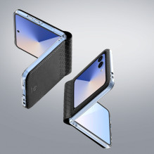 „Dux Ducis Bril“ dėklas, skirtas „Samsung Galaxy Z Flip 7“ – juodas „Dux Ducis Bril“ dėklas, skirtas „Samsung Galaxy Z Flip 7“ – juodas