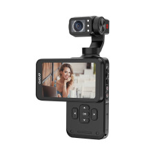 Ordro Pocket M5 3-Axis Gimbal Camera, 5K, for Vlogging and YouTube - Black