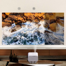 Yaber L2 Plus LCD FullHD 1080p Multimedia Projector with JBL Speakers - Beige