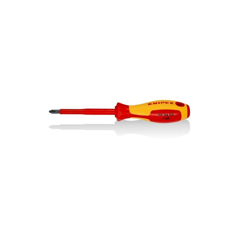 Atsuktuvas izoliuotas Knipex 98 24 02 (PH2, 100mm, 1000V)