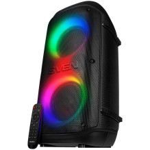 Garsiakalbis SVEN PS-800, juodas (100W, TWS, Bluetooth, FM, USB, microSD, LED ekranas, 4400mA*h)