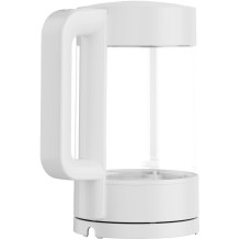Electric Kettle, white, 220-240V, 1850-2200W, 1.7L, Keep warm 30 min, 40,60,80,90,100, console in Handle