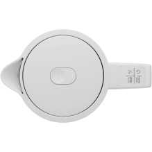 Elektrinis virdulys, baltas, 220-240V, 1850-2200W, 1,7L, palaikymas šiltai 30 min., 40, 60, 80, 90, 100, konsolė rankeno