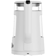 AENO Electric Kettle EK6: 1850-2200W, 2L, Strix, Square-shaped body, Transparent lid, High Resistant Glass, LED-Illumina